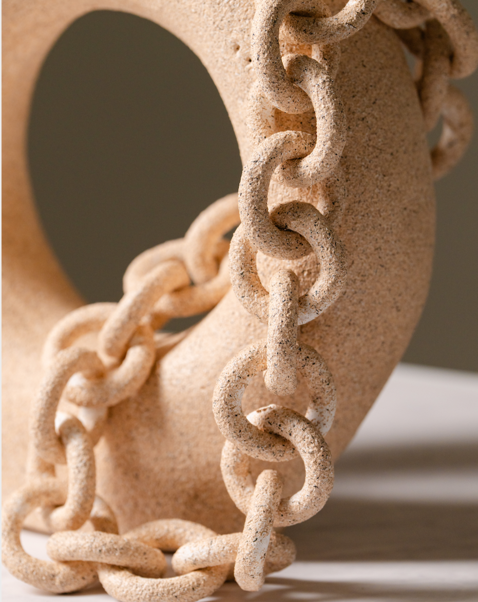 Jarrón Ring Chain