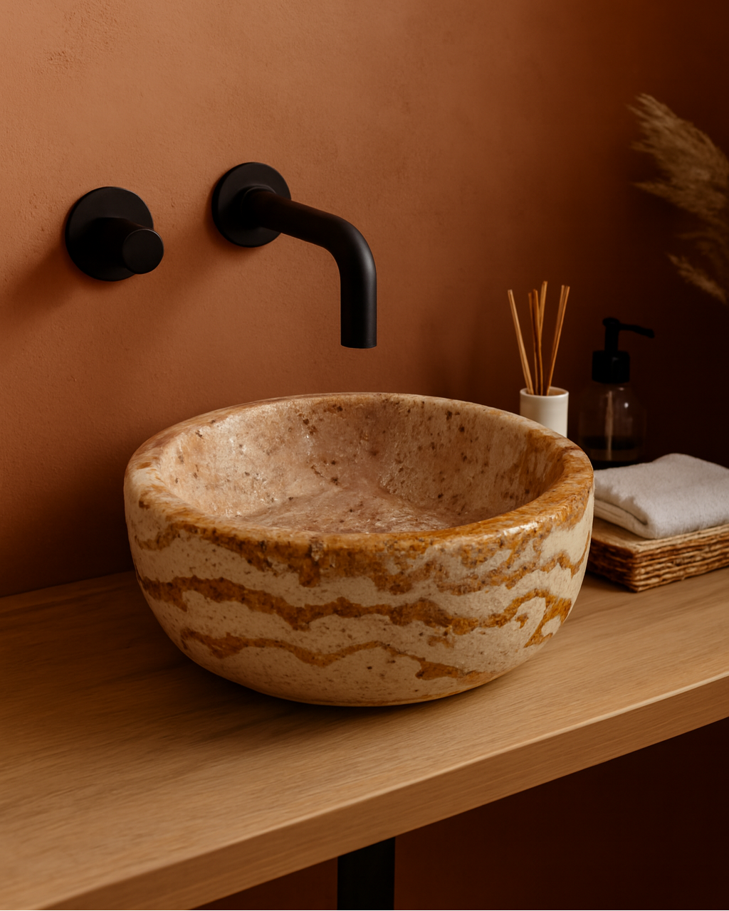 Lavamano Veta Dorada